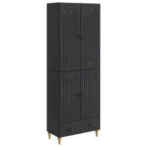 vidaXL Kastenset 2 pcs 66 x 34,5 x 95 cm Bewerkt hout