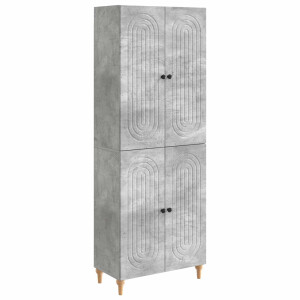 vidaXL Kastenset 2 pcs 66 x 34,5 x 90 cm Bewerkt hout