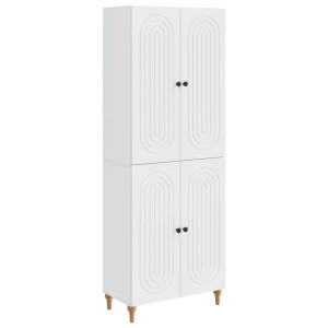vidaXL Kastenset 2 pcs 66 x 34,5 x 90 cm Bewerkt hout
