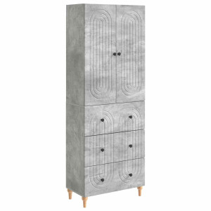 vidaXL Kastenset 2 pcs 66 x 34,5 x 90 cm Bewerkt hout