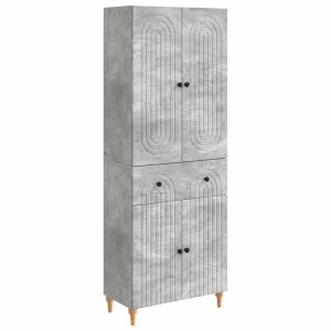 vidaXL Kastenset 2 pcs 66 x 34,5 x 90 cm Bewerkt hout