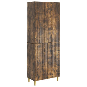 vidaXL Kastenset 2 pcs 66 x 34,5 x 90 cm Bewerkt hout