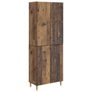 vidaXL Kastenset 2 pcs Oud hout 66 x 34,5 x 90 cm Bewerkt hout