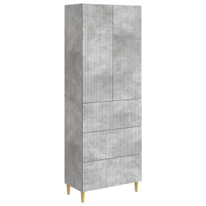 vidaXL Kastenset 2 pcs 66 x 34,5 x 90 cm Bewerkt hout