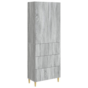 vidaXL Kastenset 2 pcs 66 x 34,5 x 90 cm Bewerkt hout