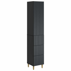 vidaXL Kastenset 2 pcs 33 x 34,5 x 90 cm Bewerkt hout