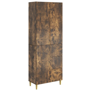 vidaXL Kastenset 2 pcs 66 x 34,5 x 90 cm Bewerkt hout