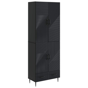 vidaXL Kastenset 2 pcs 66 x 34,5 x 95 cm Bewerkt hout