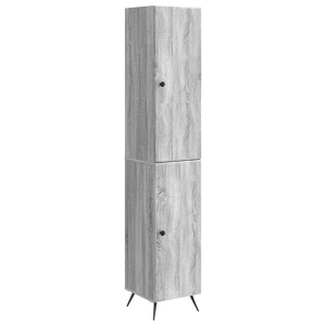 vidaXL Kastenset 2 pcs Grijs Sonoma Bewerkt hout