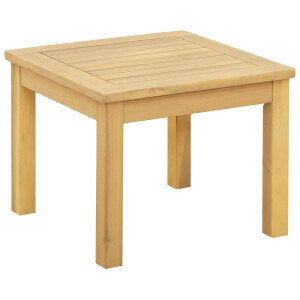 vidaXL Salontafel Licht acacia 45 x 45 x 36 cm Massief Acaciahout