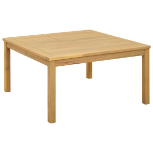 vidaXL Salontafel Licht acacia 85 x 85 x 45 cm Massief Acaciahout