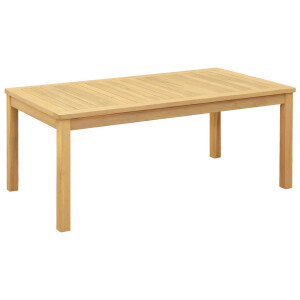 vidaXL Salontafel Licht acacia 110 x 60 x 45 cm Massief Acaciahout