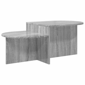 vidaXL Salontafel Grijs sonoma 100 x 50 x 40 cm Bewerkt hout