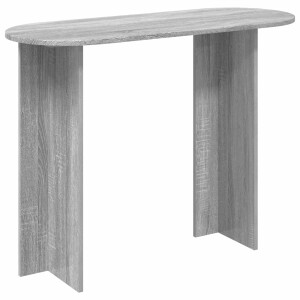 vidaXL Wandtafel Grijs sonoma 100 x 39,5 x 75 cm Bewerkt hout