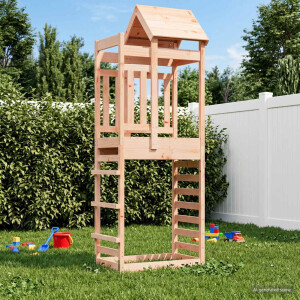 vidaXL Speeltoren Bruin 52,5 x 85 x 238 cm Massief Douglas hout