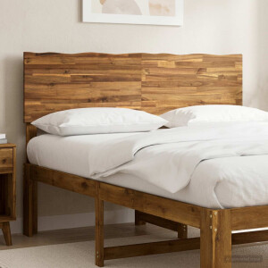 vidaXL Live Edge Hoofdbord ROSTOCK Naturel 140 cm Massief Acaciahout