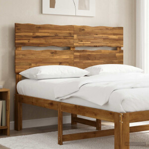 vidaXL Live Edge Hoofdbord ROSTOCK Naturel 120 cm Massief Acaciahout
