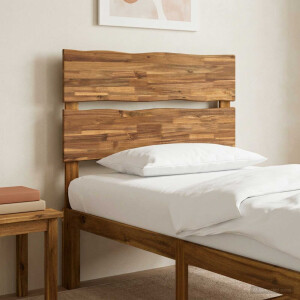 vidaXL Live Edge Hoofdbord ROSTOCK Naturel 80 cm Massief Acaciahout