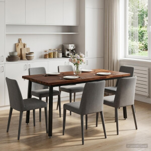 vidaXL Vierkante Eettafel 160 x 70 x 75 cm Massief Acaciahout