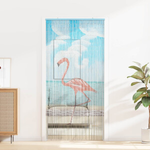 vidaXL Insect Deurgordijn Meerkleurig 200 x 100 cm Bamboe