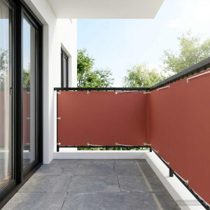 vidaXL Balkon Privacy Scherm 150 x 300 cm Stof met PU-coating