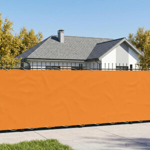 vidaXL Balkon Privacy Scherm 180 x 300 cm Stof met PU-coating Oranje