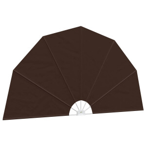 vidaXL Balkon Privacy Scherm Ø 400 cm Polyester Bruin