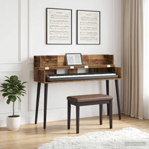 vidaXL studiobureau Oud hout 152 x 40 x 19,5 cm Bewerkt hout
