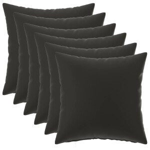vidaXL Kussensloop 6 pcs HEERLEN Meerkleurig 30 x 30 cm Polyester