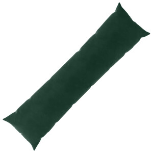 vidaXL Kussensloop HEERLEN Donkergroen 40 x 145 cm Fluweel