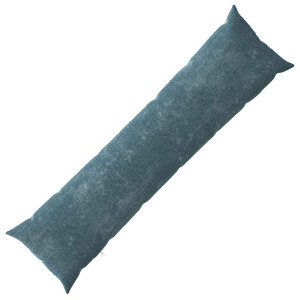 vidaXL Kussensloop HEERLEN Blauw 40 x 145 cm Chenille Stof