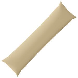 vidaXL Kussensloop HEERLEN Beige 40 x 145 cm Polyester