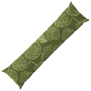 vidaXL Kussensloop HEERLEN Bladontwerp 40 x 145 cm Polyester