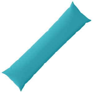 vidaXL Kussensloop HEERLEN Turquoise 40 x 145 cm Polyester