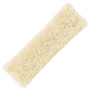 vidaXL Kussensloop HEERLEN Crèmekleurig 40 x 145 cm PV Fleece