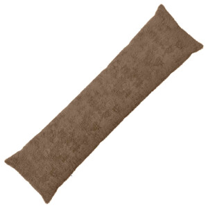 vidaXL Kussensloop HEERLEN Licht Bruin 40 x 145 cm Nep Konijnenbont