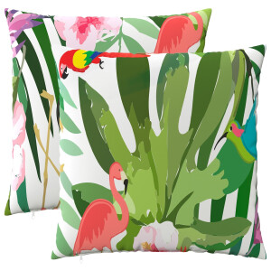 vidaXL Kussensloop 2 pcs HEERLEN Meerkleurig 60 x 60 cm Polyester