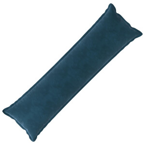 vidaXL Kussensloop HOUTEN Blauw 40 x 145 cm Fluweel