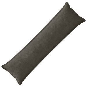 vidaXL Kussensloop HOUTEN Antraciet 40 x 145 cm corduroy