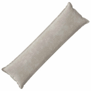 vidaXL Kussensloop HOUTEN Lichtgrijs 40 x 145 cm Chenille Stof