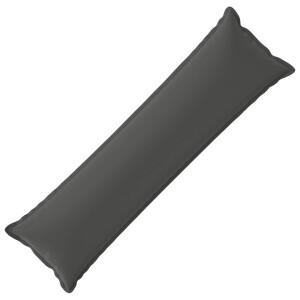 vidaXL Kussensloop HOUTEN Antraciet 40 x 145 cm Polyester