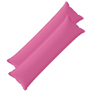 vidaXL Kussensloop 2 st HOUTEN Roze 40 x 145 cm Polyester