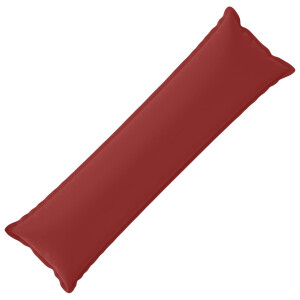 vidaXL Kussensloop HOUTEN Wijnrood 40 x 145 cm Polyester
