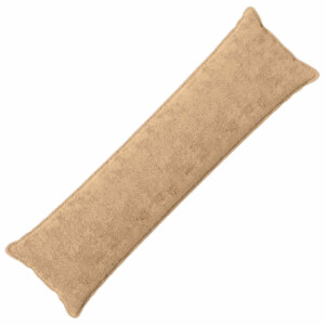 vidaXL Kussensloop HOUTEN Crèmekleurig 40 x 145 cm Nep Konijnenbont