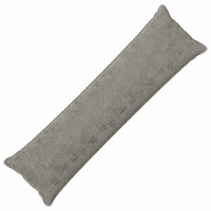 vidaXL Kussensloop HOUTEN Lichtgrijs 40 x 145 cm Nep Konijnenbont