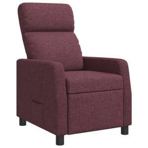 vidaXL Relaxfauteuil Paars Stof