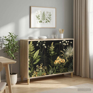 vidaXL Dressoir RHENEN Sonoma 102 x 33 x 75 cm Bewerkt hout