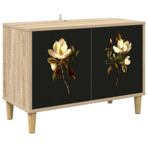 vidaXL Tv-meubel BREMEN 69 x 33 x 50 cm Sonoma Bewerkt hout