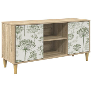 vidaXL Tv-meubel GOTHA 102 x 33 x 50 cm Sonoma Bewerkt hout