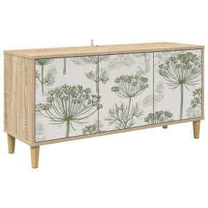 vidaXL Tv-meubel GOTHA 102 x 33 x 50 cm Sonoma Bewerkt hout